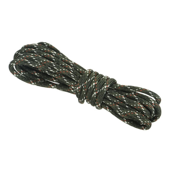 Uxcell 550 Paracord Rope 10ft, 4mm Thin Paracord Nylon Cord Survival 7-Strand Core for Tent Camping Outdoor Gear - Black Brown