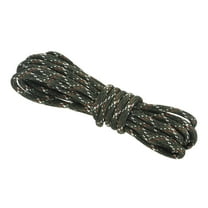 Uxcell 550 Paracord Rope 10ft, 4mm Thin Paracord Nylon Cord Survival 7-Strand Core for Tent Camping Outdoor Gear - Black Brown