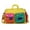 A, variant on Lumxatz Color Block Multi Pocket Canvas Crossbody Bag, Large Capacity Colorful Shoulder Handbag with Detachable Strap, Casual Travel School Laptop Carry Tote Bag for Daily Outdoor Use,D,B