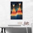 thumbnail image 2 of ARTCANVAS Twin Tents 1923 Canvas Art Print by Paul Klee - Size: 26" x 18" (1.50" Deep), 2 of 9