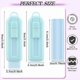 thumbnail image 4 of 8-Pack Sliding Retractable Pencil Sharpeners, 4 Colors Aesthetic Eraser (8.6 cm * 2.6 cm), 4 of 5