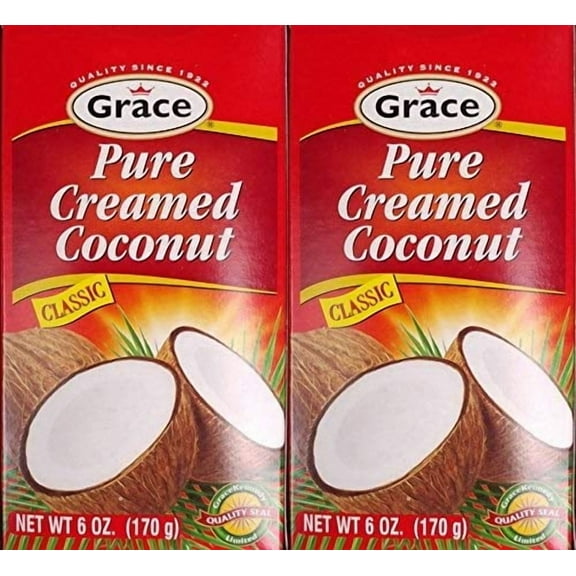 GRACE PURE CREAMED COCONUT 6 OZ 2PK