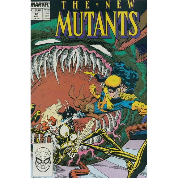 New Mutants, The #70 VF ; Marvel Comic Book