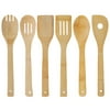 HEQU 6 Pcs Set New Creative Bamboo Wood Kitchen Tools Spoons Spatula Wooden Cooking Utensils