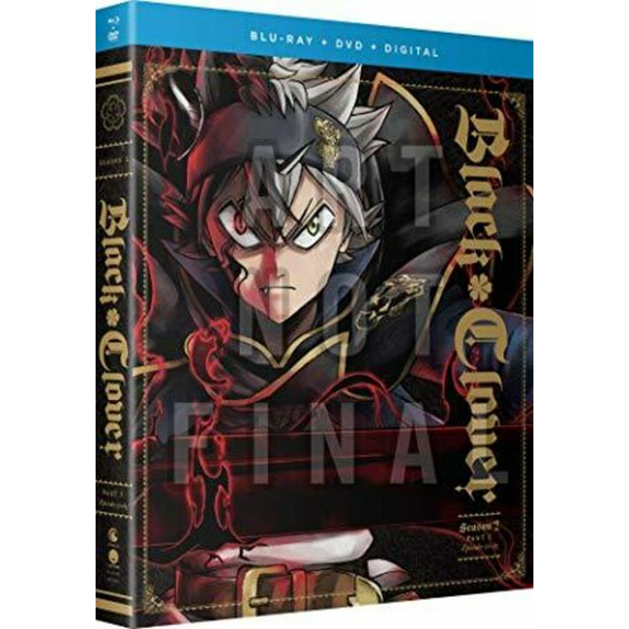 Black Clover Season Two Part One Blu ray DVD Walmart