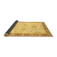 thumbnail image 2 of Ahgly Company Indoor Square Oriental Brown Traditional Area Rugs, 5' Square, 2 of 4