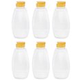 thumbnail image 1 of 6pcs Clear Honey Storage Jar Empty Jam Squeeze Bottle Kitchen Honey Storage Bottle, 1 of 9