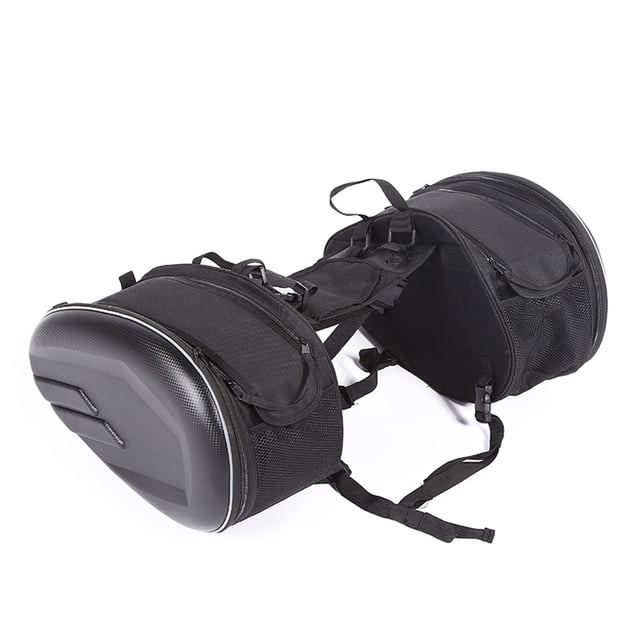 Bolsa de casco de motocicleta de tela Oxford impermeable Universal mochila silla de montar al aire libre
