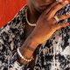 thumbnail image 3 of collier Perle Homme Chane Clavícula Minimalista Chane De Perles Unisexe Collier Patchwork Pulsera Conjunto., 3 of 5