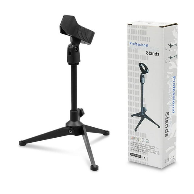 Desktop 3-legged Stand Microphone Stand Wired Wireless 4-in-1 Fill Light Stand Stand Microphone