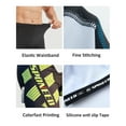 thumbnail image 5 of Cycling Shorts Men Padded Bicycle Pants Lightweight Mountain Bike Biking Tights Green 3XL, 5 of 9