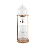 Miumaeov Cold Brew Dripper Coffee Maker 600ML Ice Coffee Machine with Slow Drip Technology Large Capacity Cold Brew Coffee Tower for 6-8 People