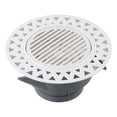thumbnail image 1 of SPRING Round Air Vent 75/100mm Ceiling Diffusers Grill Cover Wall Extractor Fan Vent For Bathroom Kitchen Living Room 75mm, 1 of 9