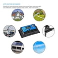 thumbnail image 2 of Solar Charger Controller 60A 50A 40A 30A 20A 10A 12V 24V Battery Charger USB Solar Panel Regulator For Max 50V PV Input ,Multiple Protection Functions, 2 of 6