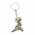 thumbnail image 2 of 6xdinosaur keychain accesorios de bolsas de llavero novedosa de novela móvil colgante de dinosaurio para el automóvil bolsas de cartera 2 piezas, 2 of 8
