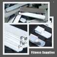 thumbnail image 3 of Weighted Vest Steel Plates for Exercising Use Silver Color Compact and Portable 10 Pcs, 3 of 8