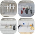 thumbnail image 4 of 12 Inch Magnetic Knife Strip, Premium Stainless Steel Kitchen Utensil Holder, 4 of 4