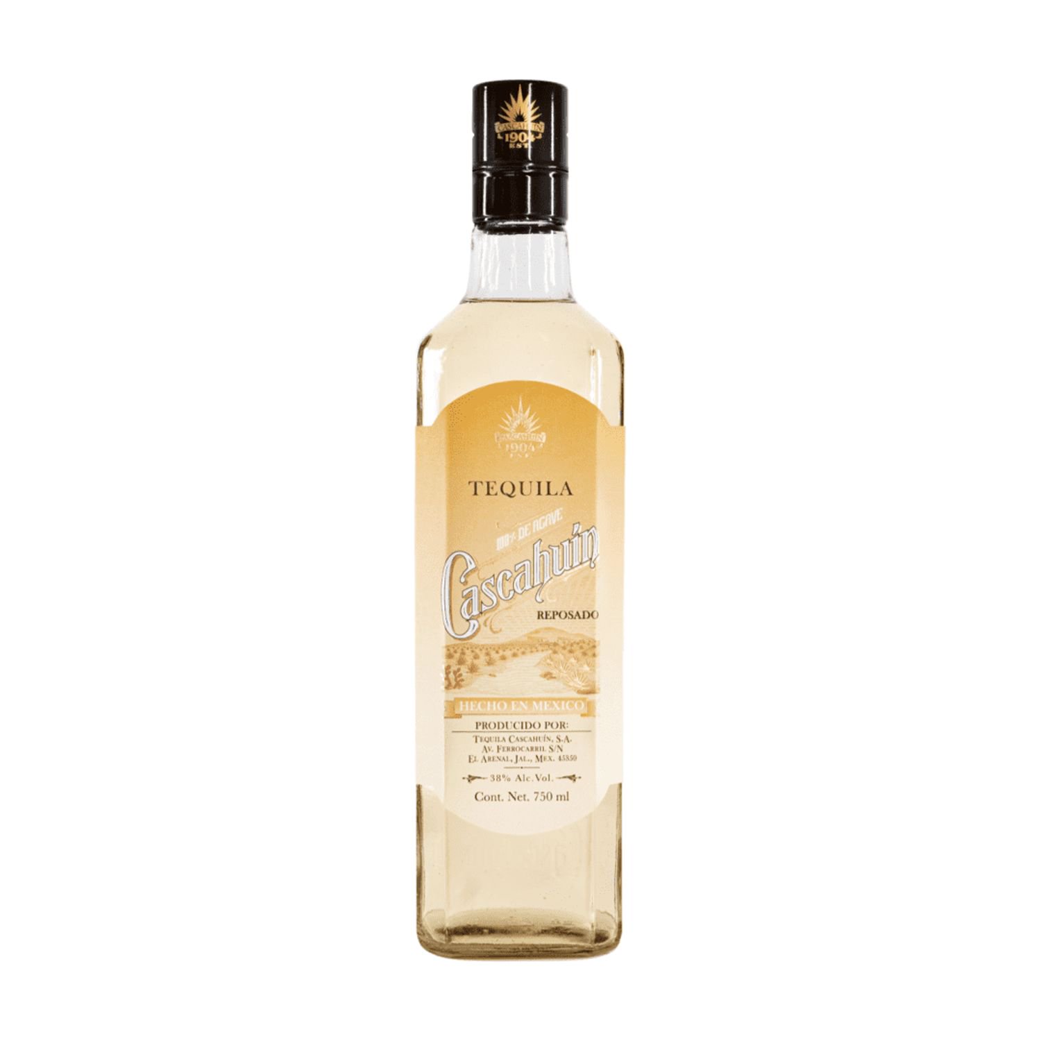 Cascahuin Tequila Reposado, 750 ml 42% ABV