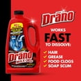 thumbnail image 3 of Eliminador de obstrucciones de desagüe Drano Max Gel, 2.37 L, para ducha o lavabo, 3 of 8