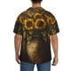 thumbnail image 3 of Fotbe Rustic Sunflower Bouquet Camisa Estampada de Manga Corta para Hombre, Casual de Verano, Estilo Playero, Sin Arrugas-X-Large, 3 of 5