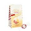 Lindt Lindor Peppermint White Chocolate Christmas Candy Truffles, 0.8 oz. Bag