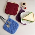 thumbnail image 5 of Pot Holders Cotton Made Machine Washable Heat Resistant Potholder, Pot Holder, Hot Pads, Trivet For Cooking And Baking, 5 of 5