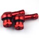 thumbnail image 1 of Riwesomey 2 uds válvula de aleación de aluminio llanta de motocicleta adaptador de neumático de rueda de motocicleta portátil válvulas sin Accesorios para motos Rojo, 1 of 6