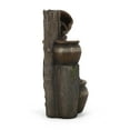 thumbnail image 5 of Noble House Bleckley Outdoor 4-Tier Jar Fountain, Brown and Gray, 5 of 12