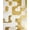 White, Pattern 2, variant on ODIKA 4' x 6' Machine Washable Non-Slip Area Rug, Geometric Blob High Traffic Rug, White, 116871