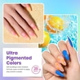 thumbnail image 4 of Beetles Gel Nail Polish Set, 63 PCS 55 Colors Gel Polish Kit with Nail Art Stickers, Brush, Base Coat, Glossy and Matte Top Coat for UV LED Manicures, 4 of 6