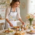 thumbnail image 6 of YIKA Easter-themed Aprons And Featuring Rabbits And Easter Egg Print Style And A Perfects Aprons For Kitchen Use And Holiday Parties, 6 of 6