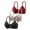 BK6, variant on 3 Pack Women's Lace Push Up Bras Posture Correcting Breathable Full Coverage Push up Bra