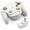 White, variant on The Perfect Part Wireless Gamecube Controller Switch Controller for Nintendo Gamecube Games-Black