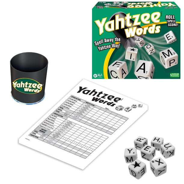 Juegos de palabras: juegos de movimientos ganadores, Yahtzee Words USA, más de 8 años