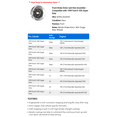 thumbnail image 2 of Front Brake Rotor and Hub Assembly - Compatible with 1999 Ford E-350 Super Duty, 2 of 2