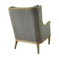 thumbnail image 3 of American Home Classic Warren Chair in Frost Gray Linen (Seat Height is 19"), 3 of 5