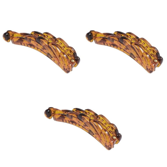3 Pack Long Hair Clips Barrettes for Women - Stylish Hair Accessories for Miss and Ladies