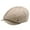 Beige, variant on Newsboy Cap Adjustable Solid Color Hat for Men and Women
