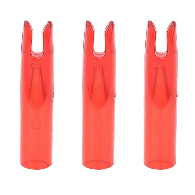 Nock en Plastique, Facile à Installer Durable Nock Portable Haute Résistance pour 6mm / 0,2 Pouces Shaftment
