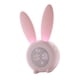 thumbnail image 1 of Reloj despertador digital Jadeshay con forma de conejito luz nocturna para niños, 1 of 8