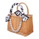 thumbnail image 1 of ADDHAT Cesta Rattan Tejida Para Flores Con Abierto Para Fiestas Y Jardín, 1 of 7