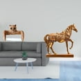 thumbnail image 2 of Porta Rollos De Papel Higiénico Con Forma De Búho Y Figura De Caballo, Decoración De Dibujos Animados, Fácil Instalación, Organizador De Rollos De Papel Higiénico, Esculturas De Animales,, 2 of 8