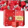 thumbnail image 1 of Regalos sorpresa para Navidad, caja de regalo sorpresa con explosión para dinero, caja de regalo única con sobre rojo plegable que rebota, caja de regalo sorpresa para familiares y amigos en Navidad (, 1 of 7