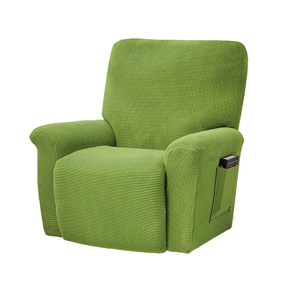 AUQ Sofa Cover Super Stretch Recliner Cover Recliner Couch Covers Recliner Chair Cover Form Fitted Non Slip Reclining Slipcovers For Standard Large Recliner Soft Thick