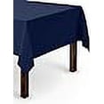 thumbnail image 3 of Gee Di Moda Rectangle Tablecloth - 60 x 126 Inch Navy Blue Table Cloth for 8 Foot Rectangle Table - Heavy Duty Washable Fabric - for 8 Ft Buffet Table, Holiday Party, Dinner, Wedding & Baby Shower, 3 of 4