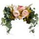 thumbnail image 1 of 60CM flor artificial dintel colgante de pared mesa de fiesta flor colgante decoración cuerno flor puerta decoración boda, 1 of 5