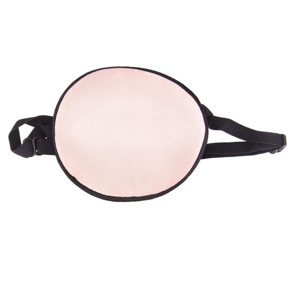 ZheElen Elastic Eye Patch for Adults Lazy 100% Real Eye Strabismus Light Pink