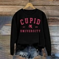 thumbnail image 4 of Patlollav Valentine's Day Womens Long Sleeve Top Sweater, 4 of 6