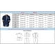 thumbnail image 5 of Camisas s Para Hombre Interior Camisa de vacaciones en la playa Camisa de cárdigan de manga corta Camisa de solapa en contraste con botones en los puños para hombre (Navy, 3XL), 5 of 5