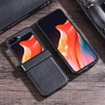 thumbnail image 2 of Hinge Protection Case for Samsung Galaxy Z Flip 5 4 3 PU Leather Skin,Luxury Vintage flip5 /flip4 /flip3 Slim Phone Cases Cover (Black,for Samsung Z Flip 4), 2 of 10